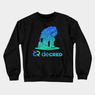 Decred  Crypto Crewneck Sweatshirt